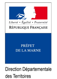 Logo de la DDT de la Marne