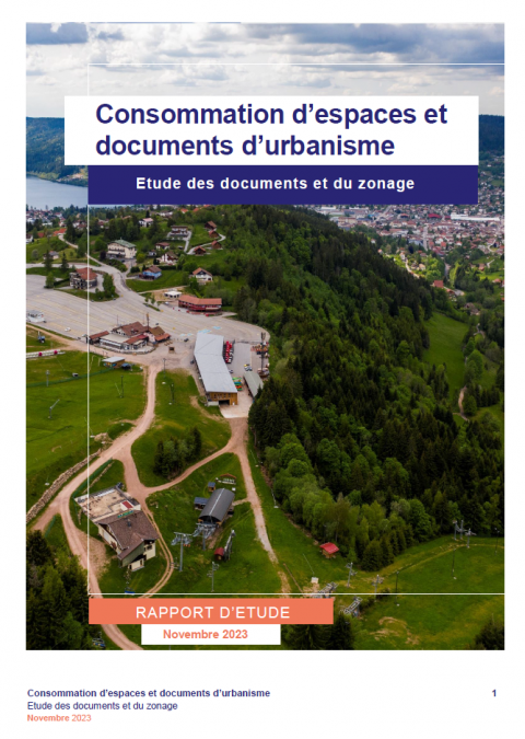 Consommation D'espaces Et Documents D'Urbanisme (Cerema) | Portail De L ...